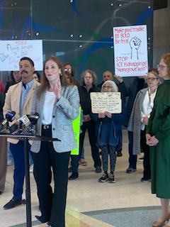 Rachel Barnhart speaking