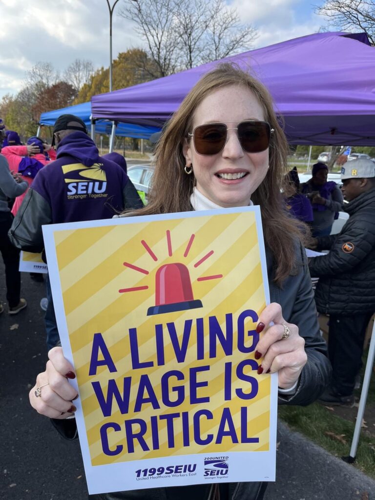 About Rachel Rachel Barnhart supporting fair wages